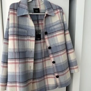 Rails plaid shacket (shirt jacket) - New with Tags (originally $348)